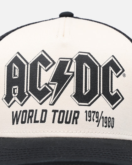 American Needle Sinclair Trucker Snapback Black/Ivory