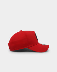 New Era New York Yankees 9FORTY A-Frame Snapback Scarlet/Black