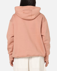 Nike Women's Sportswear Phoenix Fleece Oversized Pullover Hoodie Rose Gold