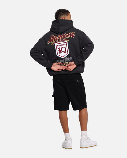 Queensland Rugby League Queensland Maroons State Of Origin Hoodie Faded Black