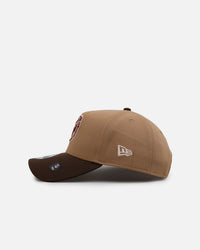 New Era Miami Dolphins 'Thanksgiving Football' 9FORTY A-Frame Snapback Khaki