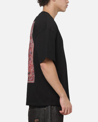 Criminal Damage Antique Rug T-Shirt Black