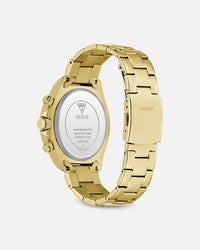 Guess Mainline Victor Crystal Champ Bracelet Watch Gold