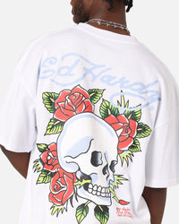Ed Hardy Death & Bloom T-Shirt White