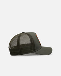 Goorin Bros Gone Fishin Trucker Snapback Olive