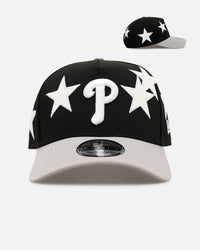 New Era Philadelphia Phillies 'Stars' 9FORTY A-Frame Snapback Black/Grey