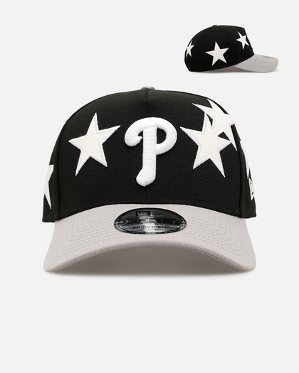 New Era Philadelphia Phillies 'Stars' 9FORTY A-Frame Snapback Black/Grey