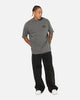 Saint Morta Serenity Mock Neck T-Shirt Washed Charcoal