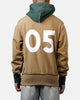 ABC Birthstone Hoodie Light Brown