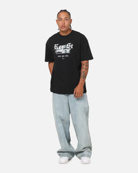 Key Street Lightning T-Shirt Black