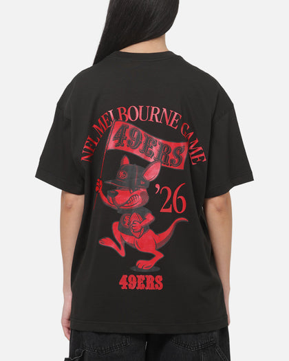 New Era San Francisco 49ers Kangaroo Flag T-Shirt Black