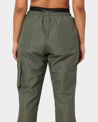 Reebok Women's Cardi B X Reebok Track Pants Hunter Green