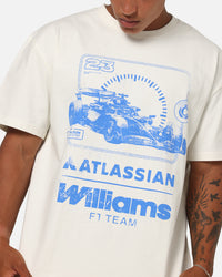 Culture Kings X Atlassian Williams F1 Team Team T-Shirt Off White