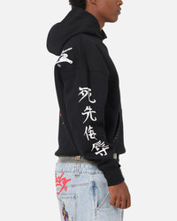 Ed Hardy Geisha Rhinestone Hoodie Black/Multi