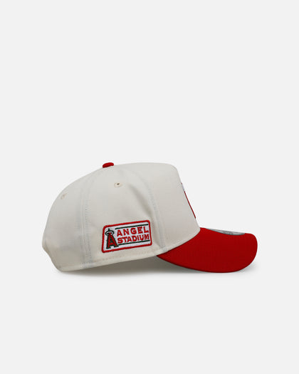 New Era Los Angeles Angels 'Strawberry' 9FORTY A-Frame Snapback Chrome/Red