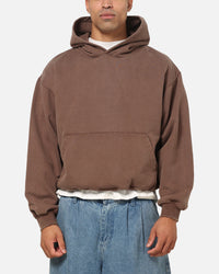 American Thrift Pullover Hoodie Washed Brown
