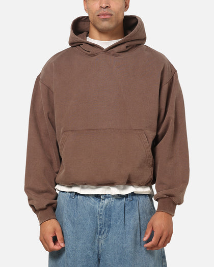 American Thrift Pullover Hoodie Washed Brown