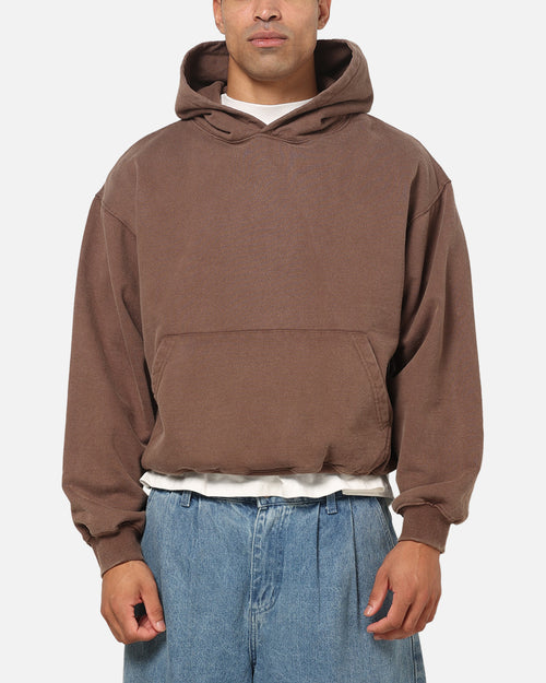 American Thrift Pullover Hoodie Washed Brown