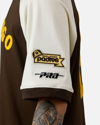 Pro Standard San Diego Padres Double Knit Raglan T-Shirt Brown