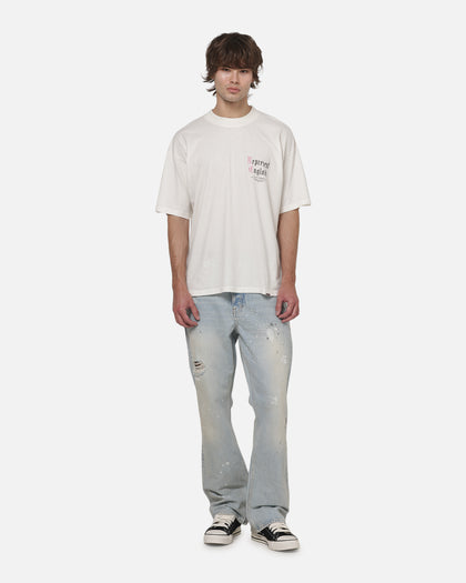 Represent Private Members T-Shirt Flat White