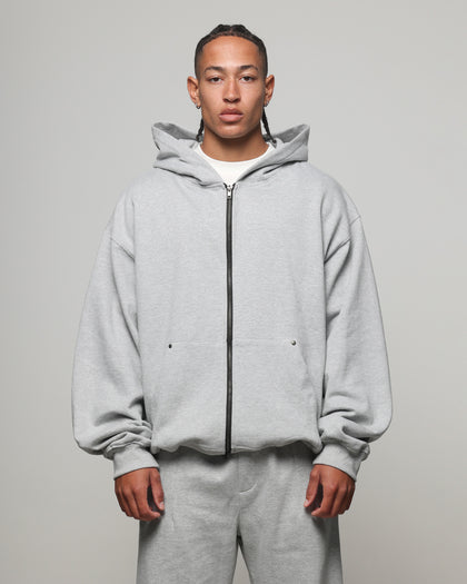 American Thrift Zip Hoodie Grey Heather