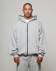 American Thrift Zip Hoodie Grey Heather