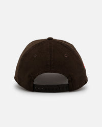 New Era Texas Rangers 'Walnut Cord' 9FORTY A-Frame Corduroy Snapback Walnut
