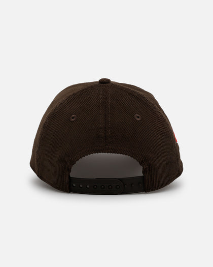 New Era Texas Rangers 'Walnut Cord' 9FORTY A-Frame Corduroy Snapback Walnut