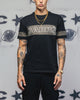 Carre Bars T-Shirt Black/Khaki