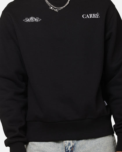 Carre Bloom Crewneck Black