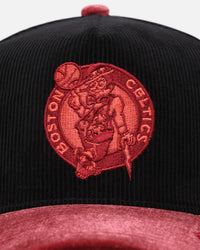 New Era Boston Celtics 'Velvet Cord Certified Lover' 9FORTY A-Frame Premium Corduroy Snapback Violet