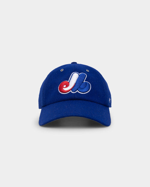 47 Brand Montreal Expos 'Wooly Clean-Up' Strapback Royal
