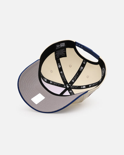New Era Edmonton Oilers 'Team Color Visor' 9FORTY A-Frame Snapback Chrome/Official Team Color