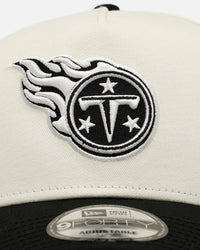 New Era Tennessee Titans 'Easy Chrome Black' 9FORTY A-Frame Snapback Chrome/Black