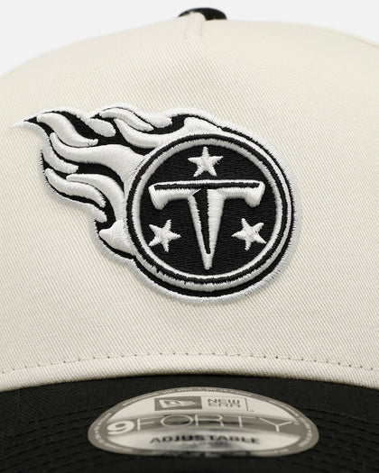 New Era Tennessee Titans 'Easy Chrome Black' 9FORTY A-Frame Snapback Chrome/Black