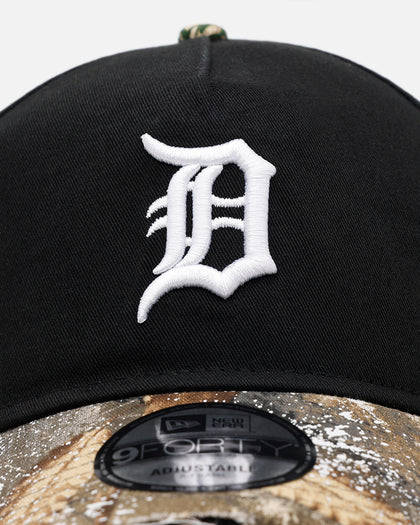 New Era Detroit Tigers 'Seasoned Camo' 9FORTY A-Frame Snapback Black/Camo