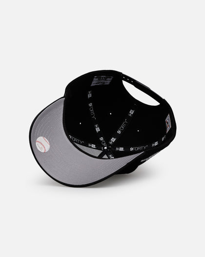 New Era Anaheim Angels 'Gothic Arch 2.0' 9FORTY A-Frame Snapback Black/White