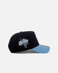 New Era Texas Rangers 'Ocean' 9FORTY A-Frame Snapback Navy/Sky Blue