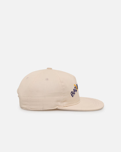 Felt Bad Dreams Garage 6 Panel Snapback Hat Natural