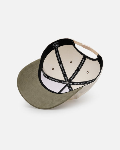 47 Brand Atlanta Braves 'Bottle Green 2.0' 47 Offside Snapback Natural