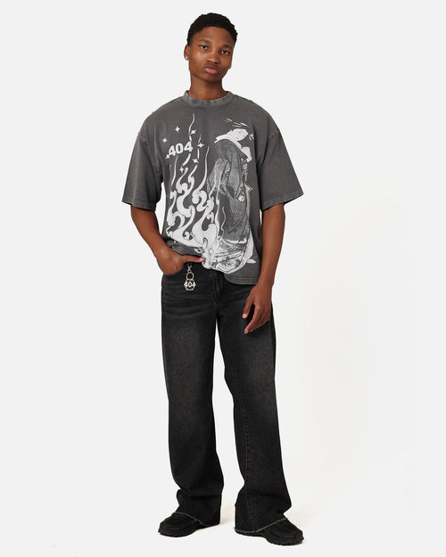 404 Geisha T-Shirt Charcoal