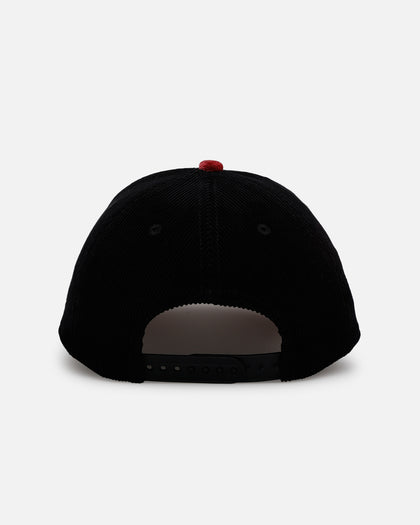New Era Texas Rangers 'Velvet Cord Certified Lover' 9FORTY A-Frame Premium Corduroy Snapback Black