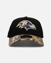 New Era Baltimore Ravens 'Black Crown Realtree Visor' 9FORTY A-Frame Snapback Realtree Edge/Black