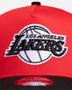 New Era Los Angeles Lakers 'Two-Tone' 9FORTY A-Frame Snapback Red/Black