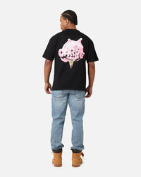 Carre Melted Drop T-Shirt Black