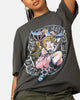 73Studio X Yu-Gi-Oh! Dark Magician Girl Card Heavyweight T-Shirt Black Wash