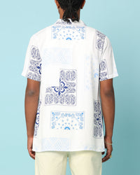 Carré Fragment Button Up Shirt White