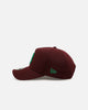 New Era Boston Red Sox 'Frosted Burgundy' 9FORTY A-Frame Snapback Burgundy