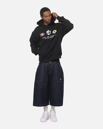 Majestic Athletic NFL Green and Gold Hoodie Black