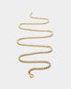 Raising Hell Women's Customisable Tennis Necklace Gold